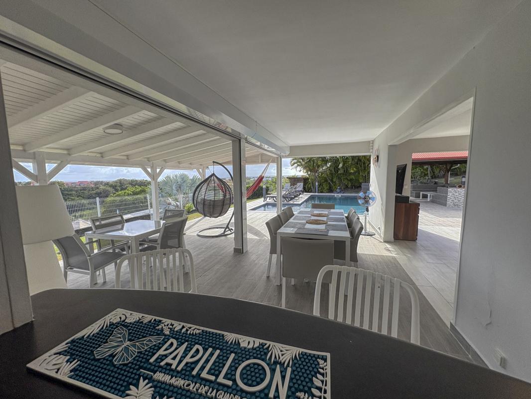 20.Location villa piscine vue mer Saint François Guadeloupe_Cuisine